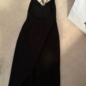 Mishka Black Backless Dress